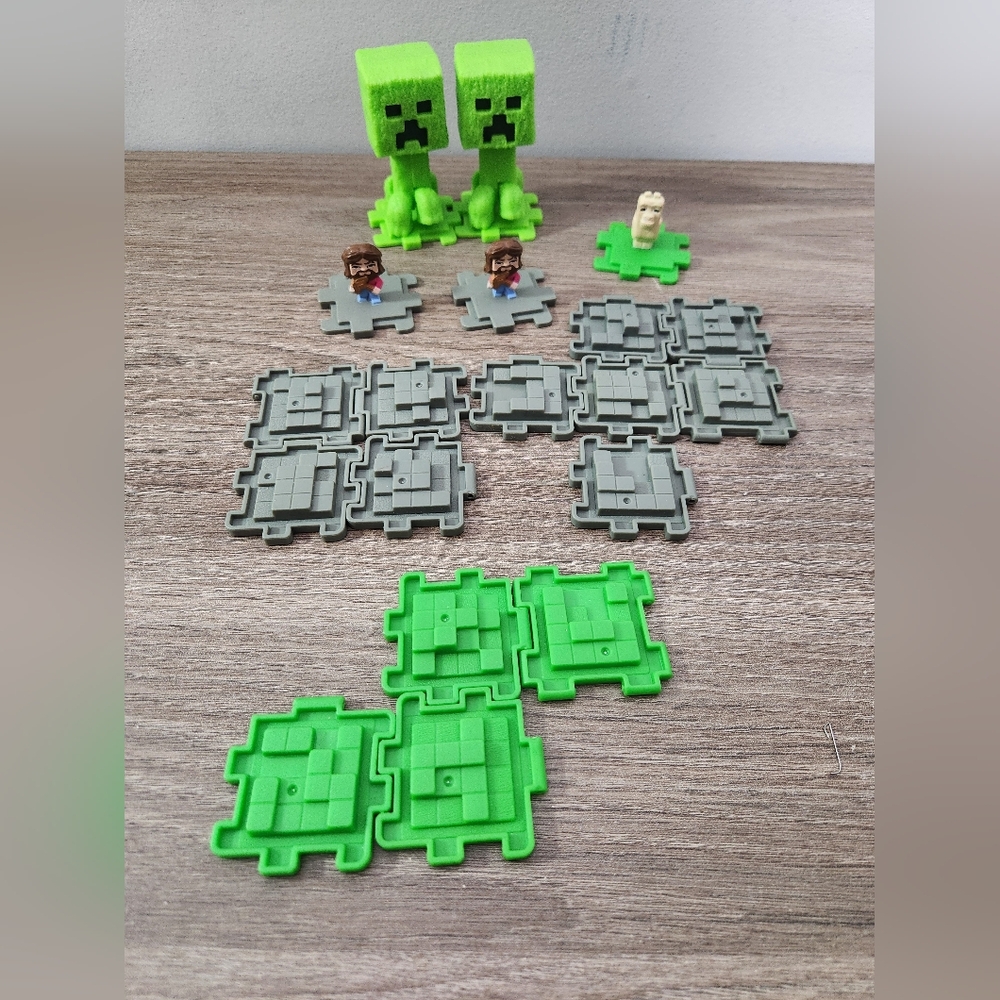 Lot of 2025 McDonalds Minecraft Happy Meal Toys
